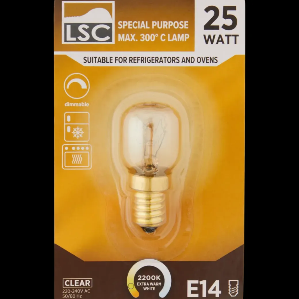 Ampoule four/réfrigérateur T25 LSC 25 watt 125 lm | Action FR