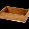 Boîte de rangement en acacia | Action FR