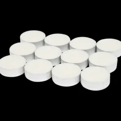 Bougies chauffe-plats XL Candra Blanc Blanc | Action FR