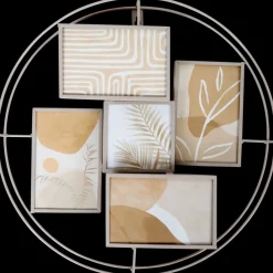 Cadre pêle-mêle en métal Ø 38 cm | Action FR