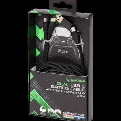 Câble de charge Battletron USB-C 2.5 m | Action FR