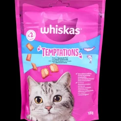 Friandises pour chat Whiskas Temptations Saumon et fruits de mer | Action FR